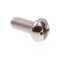 Prime-Line Machine Screw, Round, Phil/Sltd Comb Drive No. 10-32 X 1/2in 18-8 Stainless Steel 100PK 9004120 - alternate 1